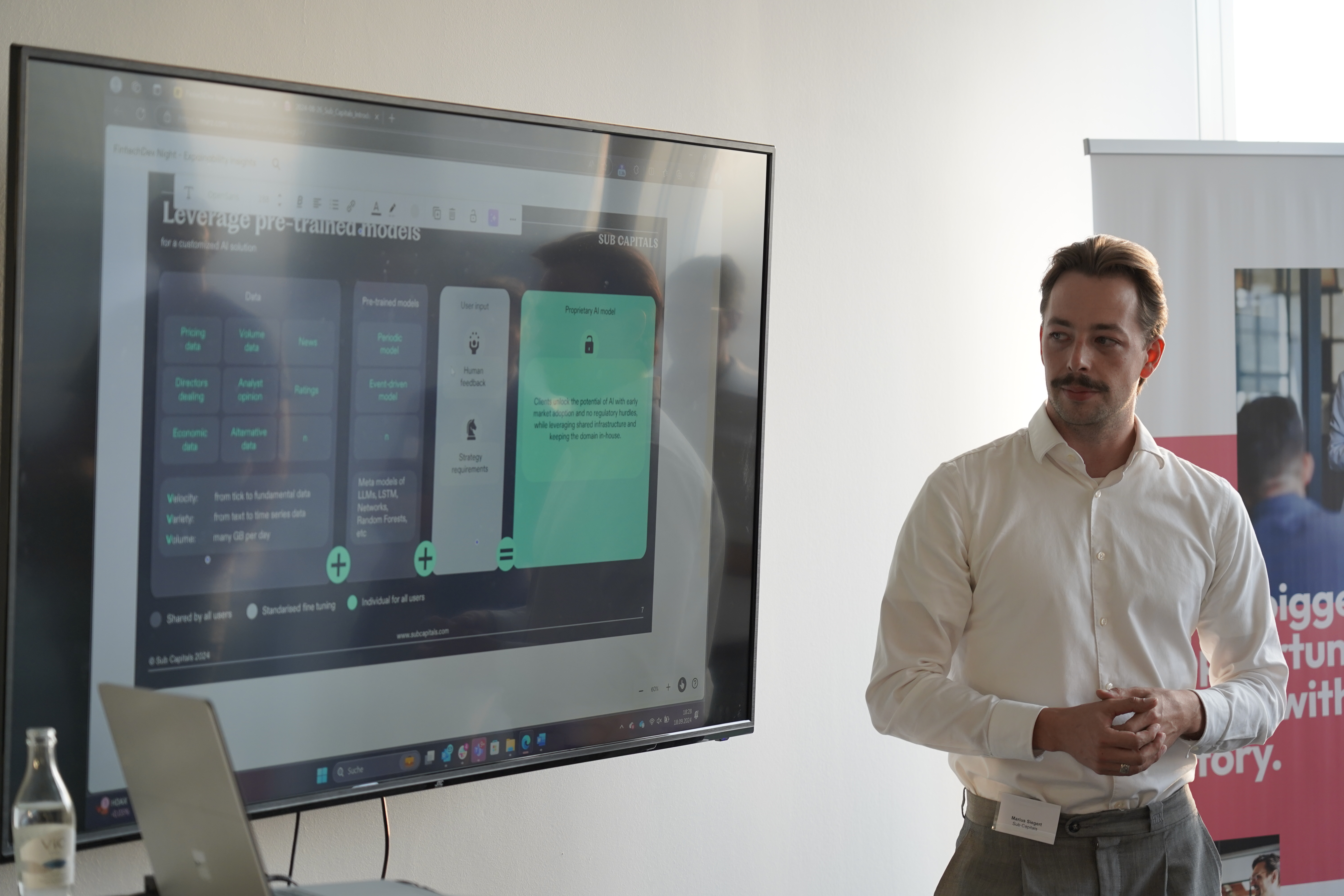 Panel discussion at FinTech DevNight #2