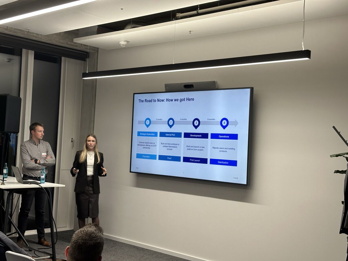 Demo at Data in Finance Frankfurt