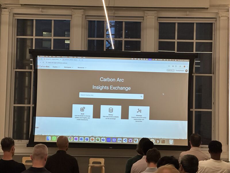 Networking at Quant x AI NYC