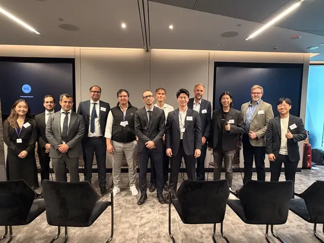 Speakers and organisers at AI for Finance Summit London